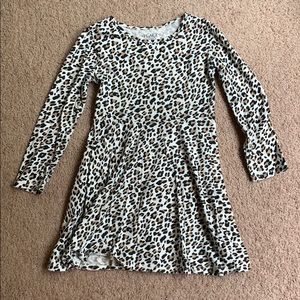 Children’s Place Long Sleeve Leopard Dress